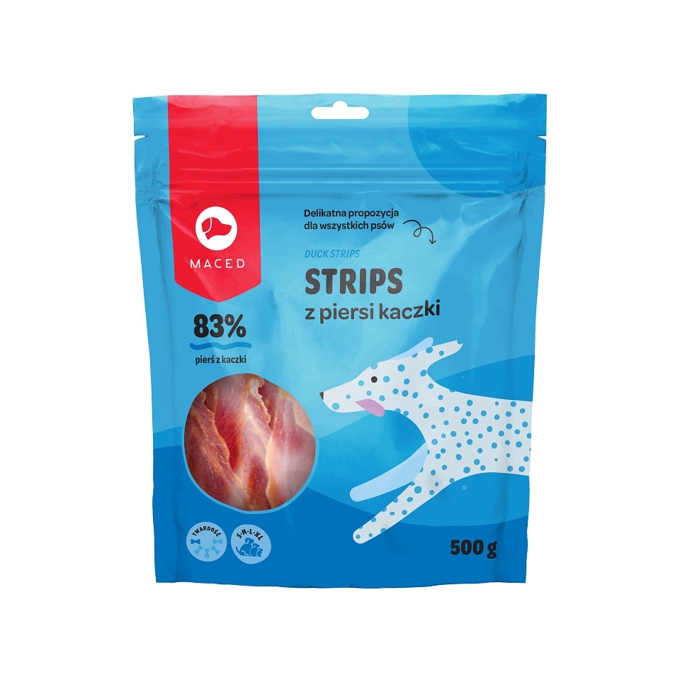 MACED Strips z piersi kaczki 500 g