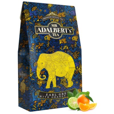 Herbata ADALBERTS Earl Grey Skórka pomarańczy 100 g