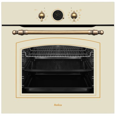 Piekarnik AMICA ED17319W Retro Elektryczny Kość słoniowa A