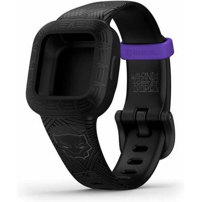 Pasek do Garmin Vivofit Junior 3 Marvel Czarna Pantera Czarny