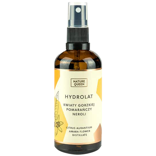 Nature Queen hydrolat z gorzkiej pomarańczy do twarzy, 100 ml