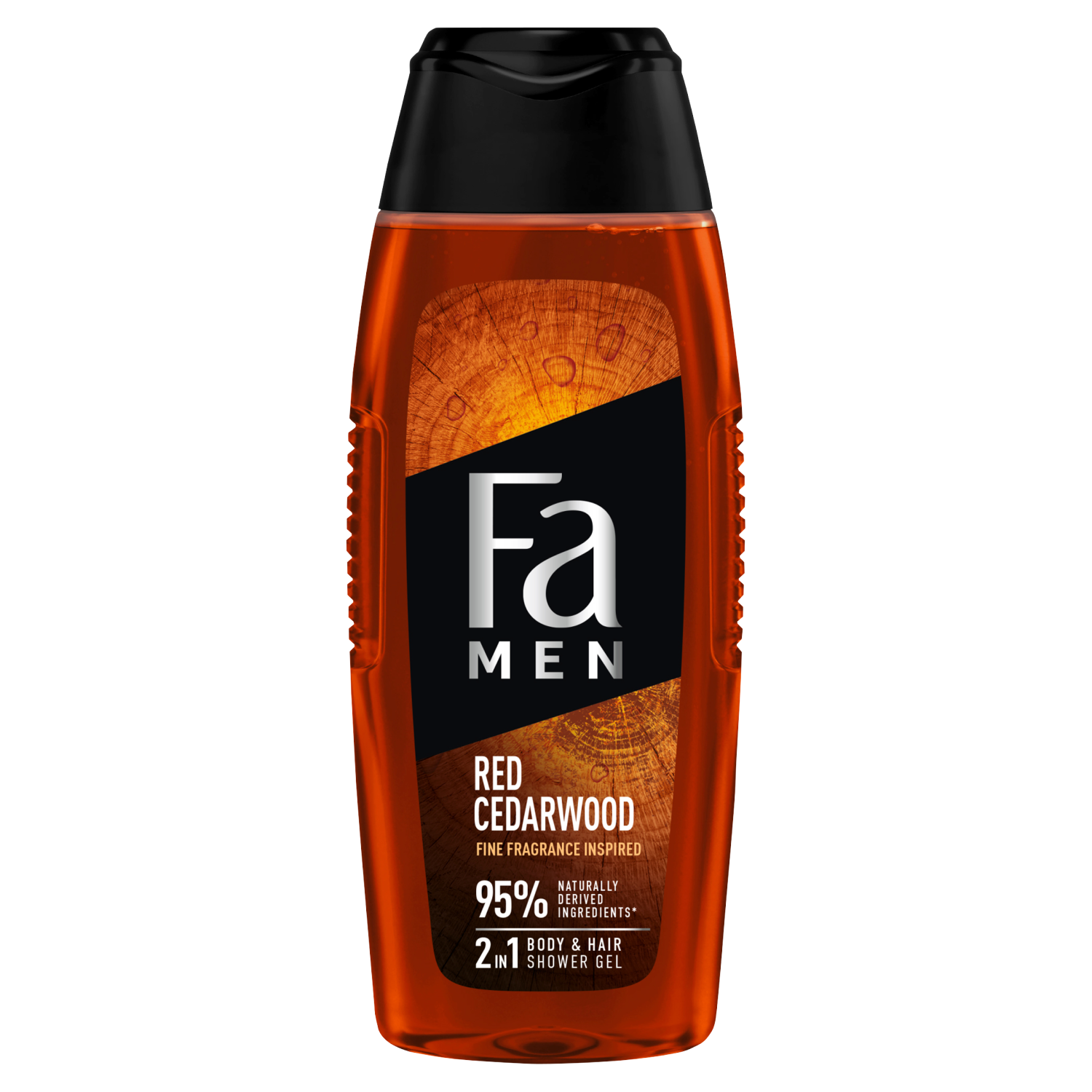 Fa Men Red Cedarwood oczyszczający żel pod prysznic z formułą 2w1 męski,  400 ml