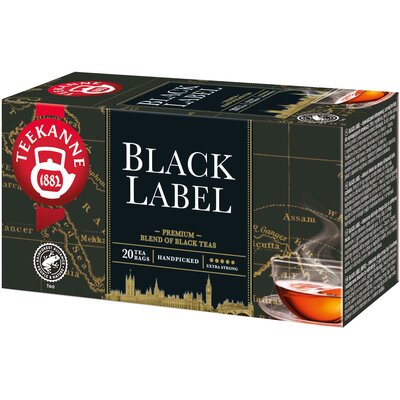 Herbata TEEKANNE Black Label (20 sztuk)