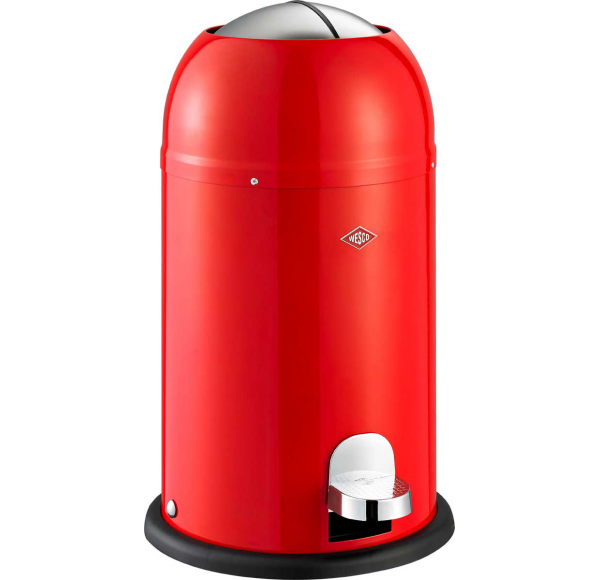 Wesco - Kosz na śmieci 12L Kickmaster Junior czerwony