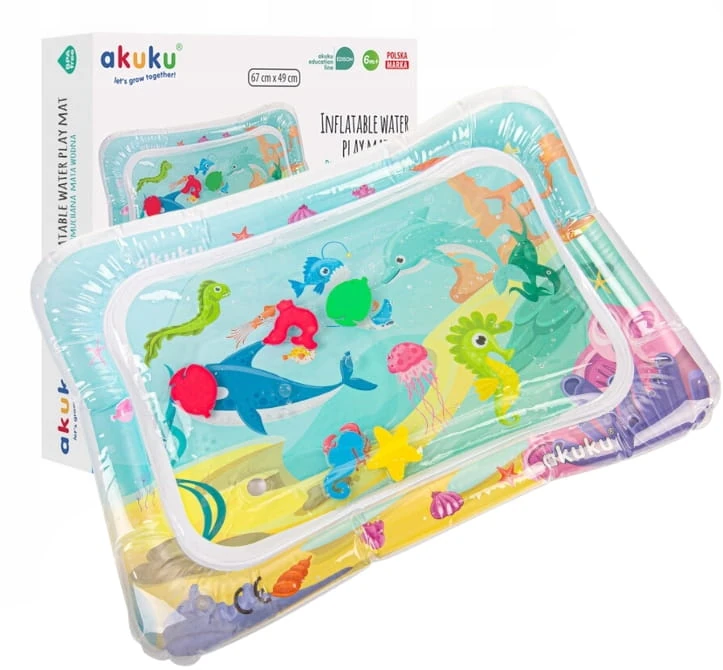 MATA WODNA SENSORYCZNA DMUCHANA DLA NIEMOWLĄT XXL