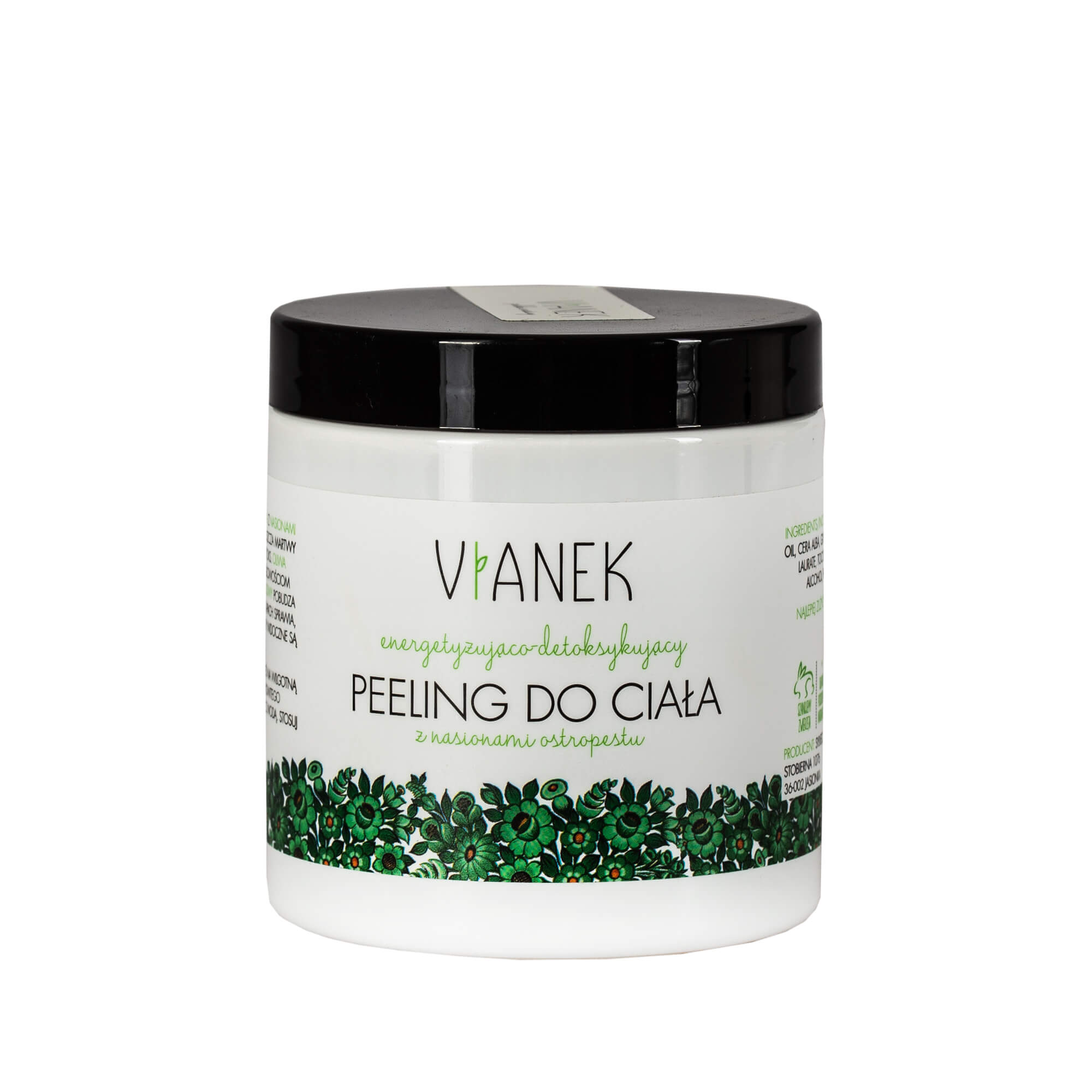 Vianek, energetyzująco-detoksykujący peeling do ciała, 250 ml