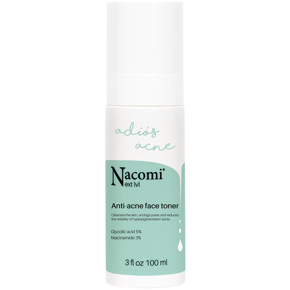 Nacomi Next Level tonik przeciwtrądzikowy do twarzy, 100 ml