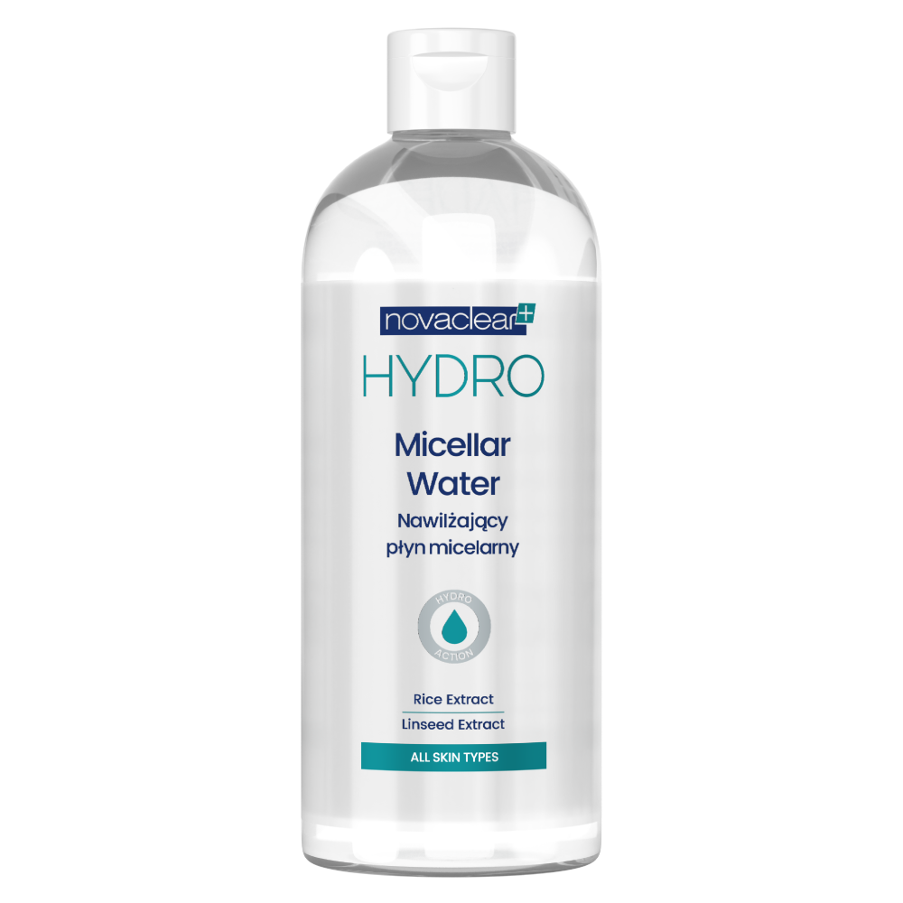 Novaclear Hydro nawilżający płyn micelarny do twarzy, 400 ml