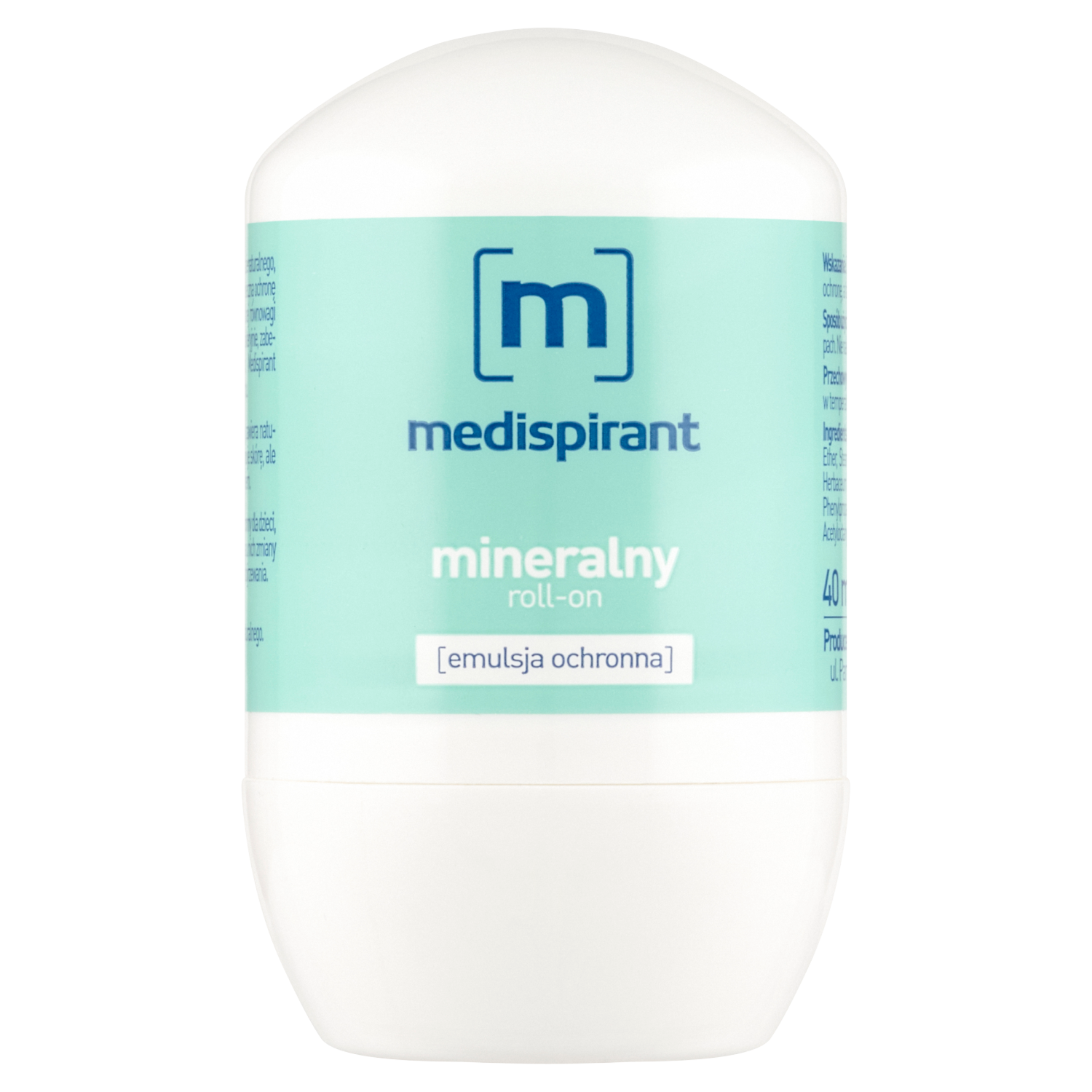 Medispirant mineralny dezodorant w kulce, 40 ml