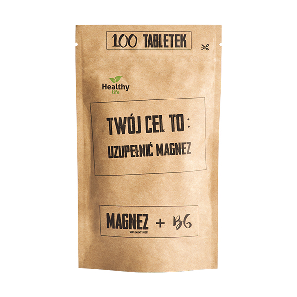 Twój Cel To Magnez + B6 suplement diety magnez + wit. B6, 100 tab./1 opak.