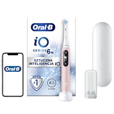 Szczoteczka magnetyczna ORAL-B iO 6 Różowy