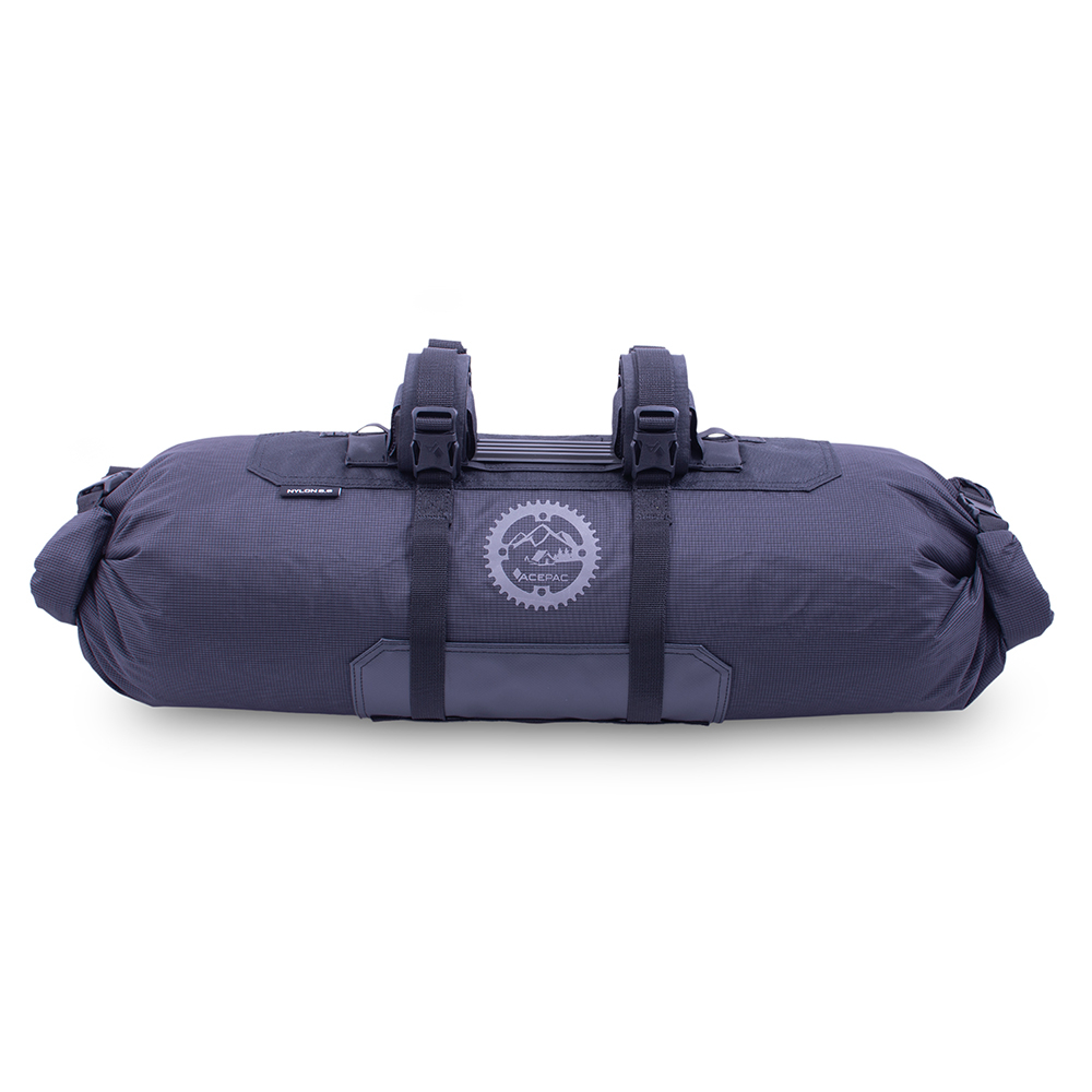 Torba rowerowa na kierownicę Acepac BAR ROLL L black - ONE SIZE