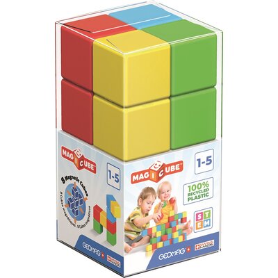 Klocki magnetyczne GEOMAG Magicube Full Color Recycled Crystal GEO-054