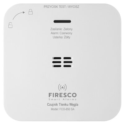 Czujnik tlenku węgla (czadu) FIRESCO FCO-850 SA