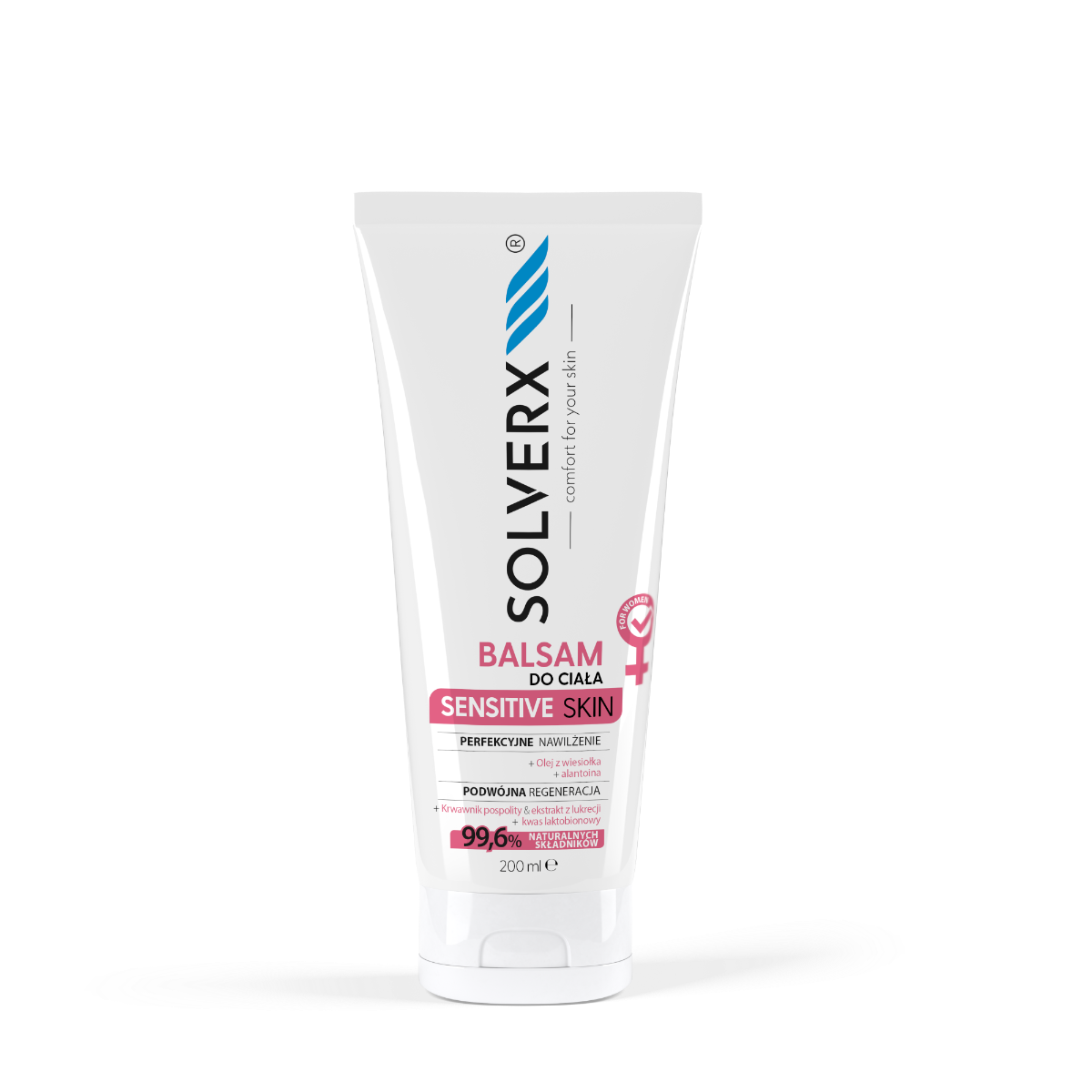 Solverx Sensitive Skin balsam do ciała dla kobiet, 200 ml