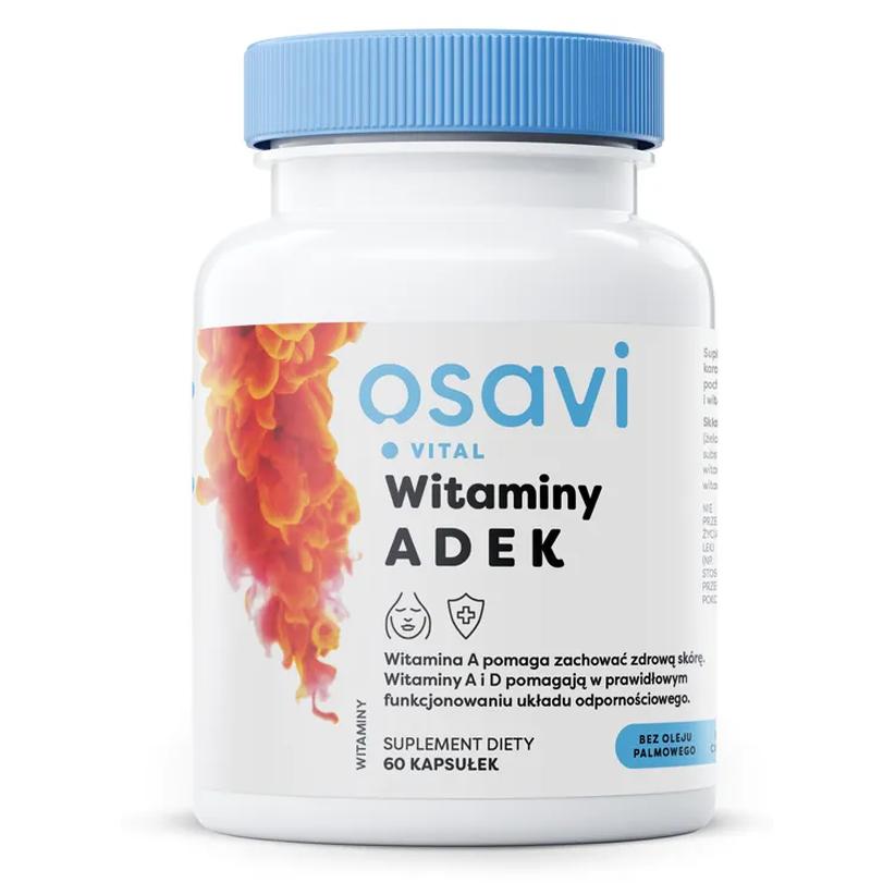 Osavi suplement diety witaminy ADEK, 60 kaps./1 opak.