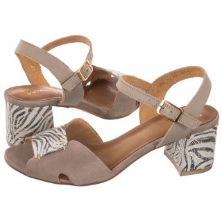 Sandały Maciejka Beżowe 04120-10/00-5