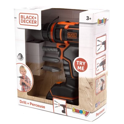 Zabawka wiertarko-wkrętarka SMOBY Black Decker 7600360916