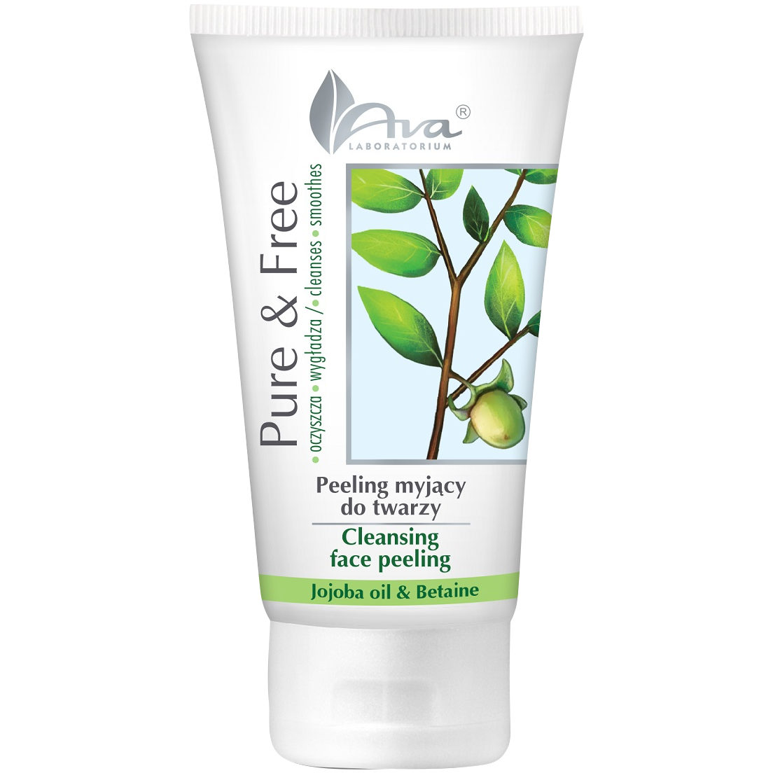 Ava Pure&Free peeling do twarzy, 150 ml