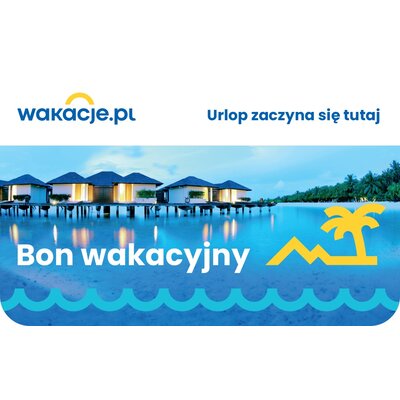 Karta podarunkowa WAKACJE.PL 500 zł