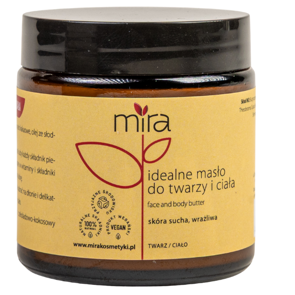 Mira Ciało idealne masło do twarzy i ciała, 120 ml