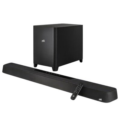 Soundbar POLK AUDIO Magnifi Max AX Czarny 5.1.2-kanałowy, Bezprzewodowy Subwoofer, 4K, HDMI eARC, Dolby Atmos, BT,  AirPlay2