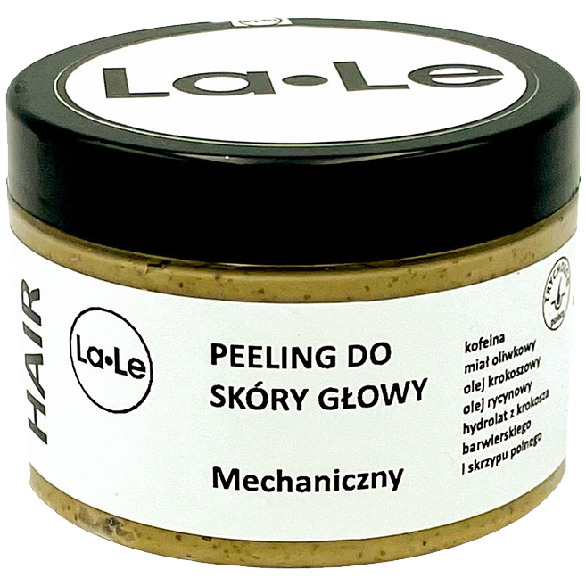 La-Le Hair mechaniczny peeling do skóry głowy, 150 ml