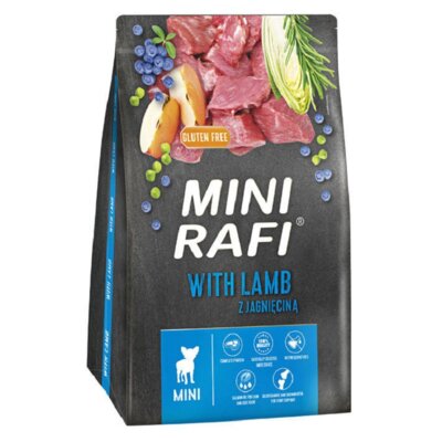 Karma dla psa RAFI Mini Jagnięcina 3 kg