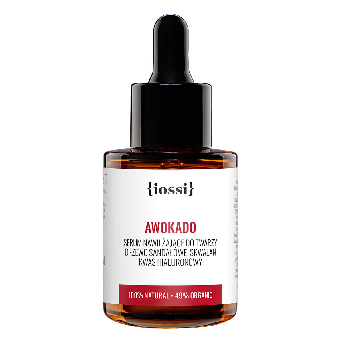 Iossi Awokado nawilżające serum do twarzy, 30 ml