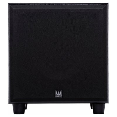Subwoofer WILSON SUB-9 Czarny, Aktywny, 150W, Typ Bass Reflex, 8" Przetwornik na froncie, Obudowa MDF, Tryb "Stand By"