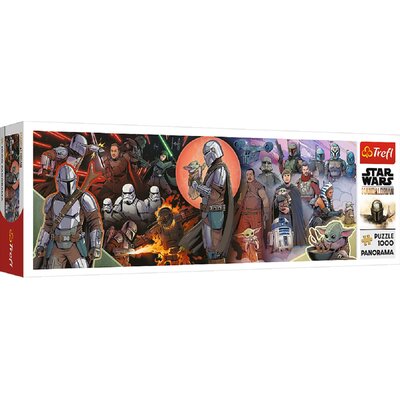Puzzle TREFL Star Wars Przygody Mandaloriana 29052 (1000 elementów)