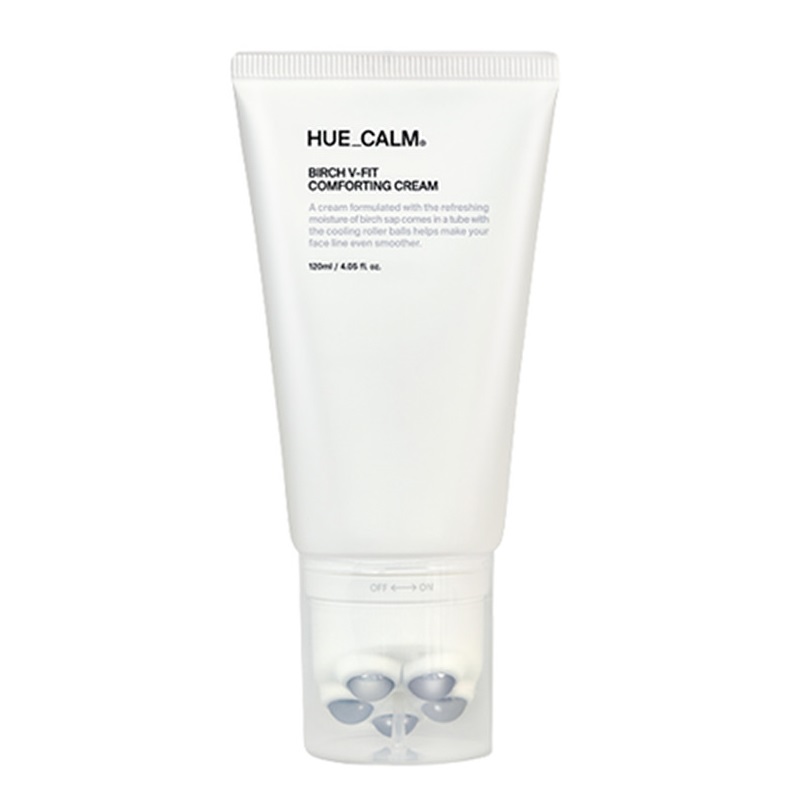 Hue Calm Vegan Birch V-Fit krem do twarzy z kulkami do masażu, 120 ml