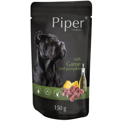 Karma dla psa PIPER z dziczyzną i dynią 150 g