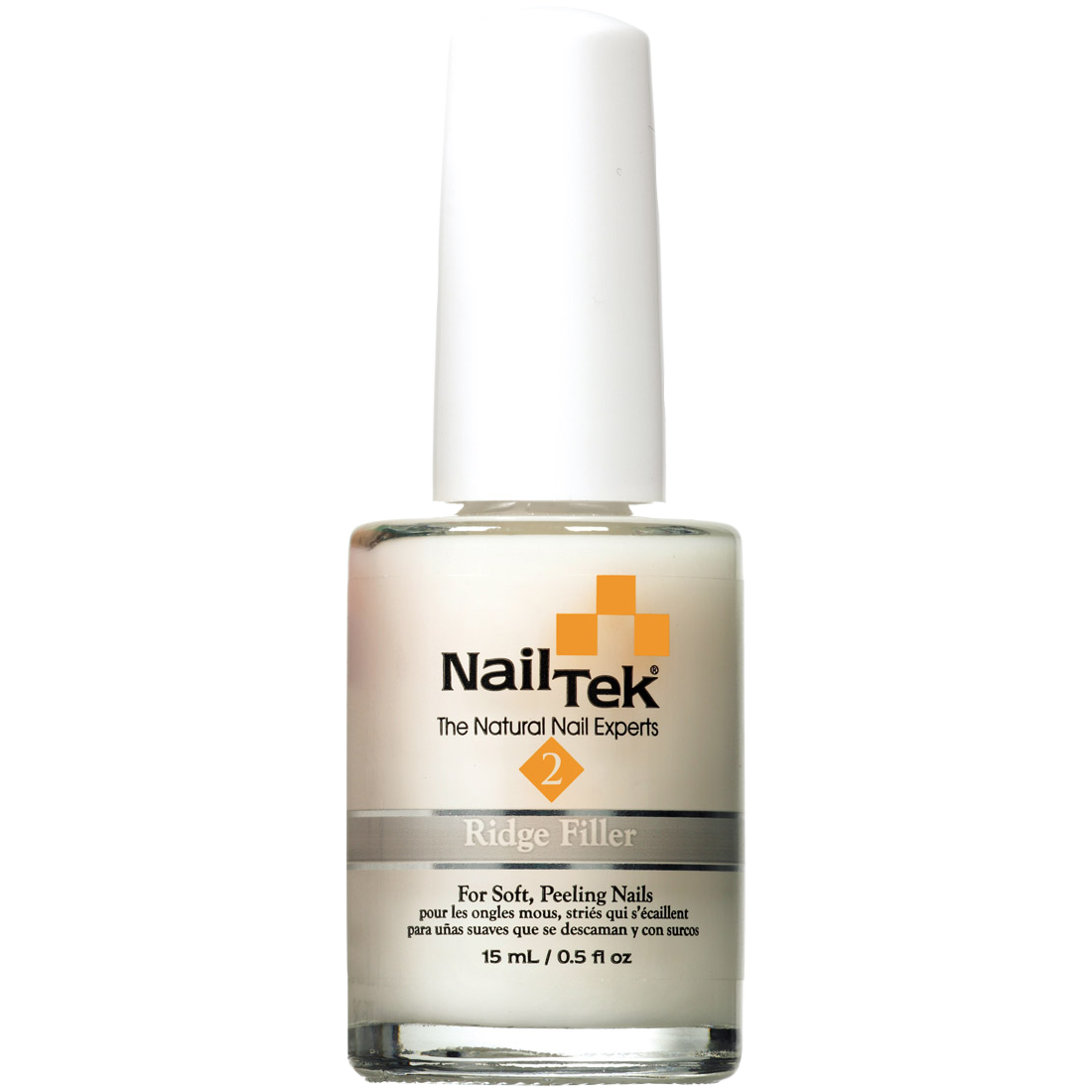 Nail Tek 2 Ridge Filler wygładzająca odżywka podkładowa do paznokci miękkich, 15 ml