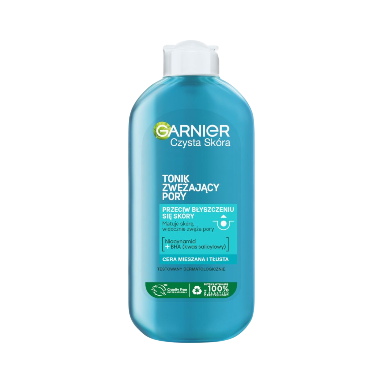 Garnier Czysta Skóra matujący tonik ściągająco-oczyszczający do twarzy, 200 ml