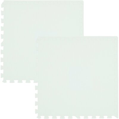 Mata piankowa HUMBI Puzzle 62 x 62 cm (6 elementów) Biały