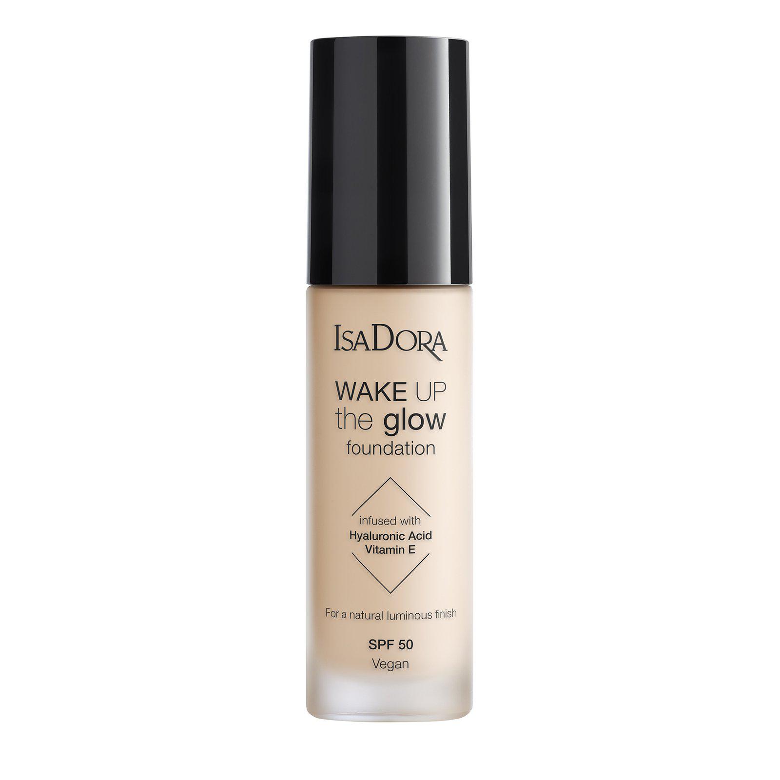 IsaDora Wake Up The Glow rozświetlający podkład do twarzy 1N, 10 ml