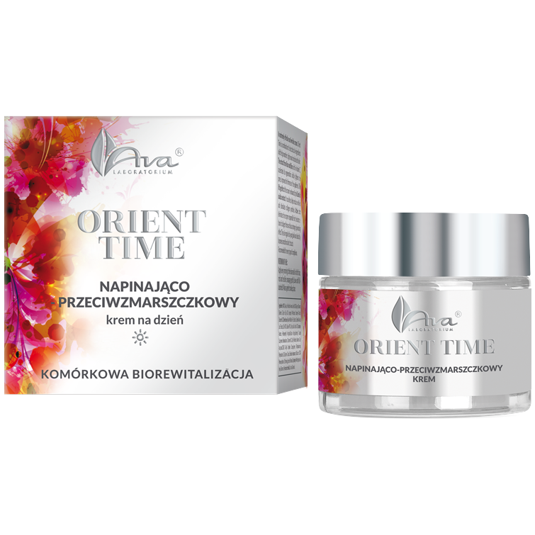 Ava Orient Time krem napinająco-przeciwzmarszczkowy do twarzy na dzień, 50 ml