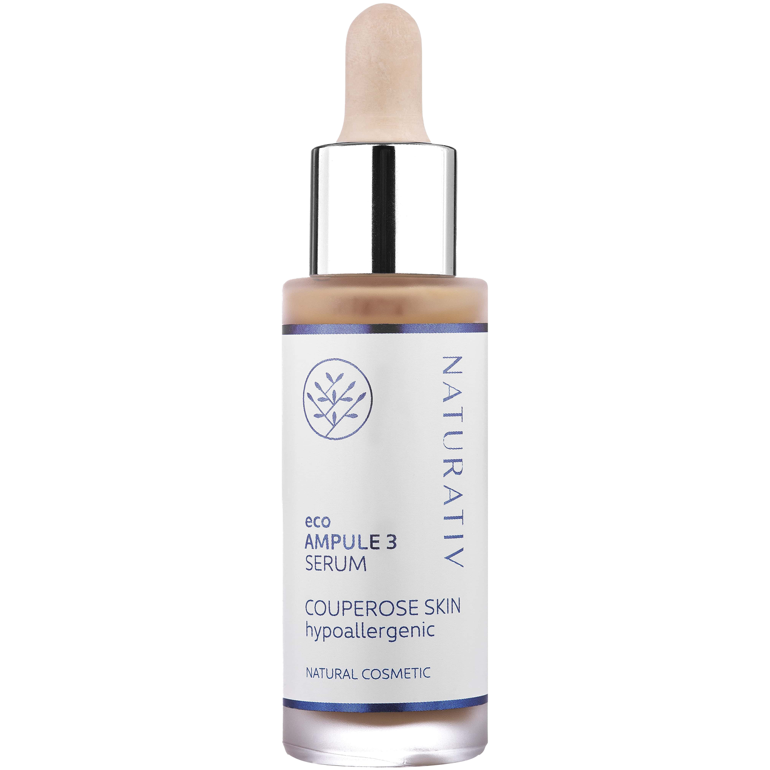 Naturativ Eco Ampule 3 łagodzące serum do cery naczynkowej, 30 ml