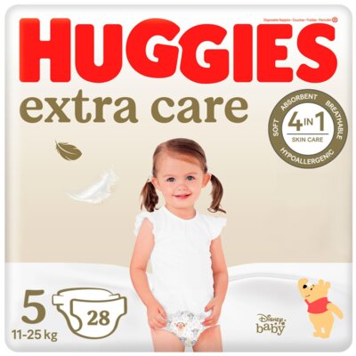 Pieluszki HUGGIES Extra Care 5 11-25kg (28 szt.)