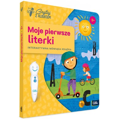 Książka Czytaj z Albikiem Moje pierwsze literki Agnieszka Tylek (twarda okładka)