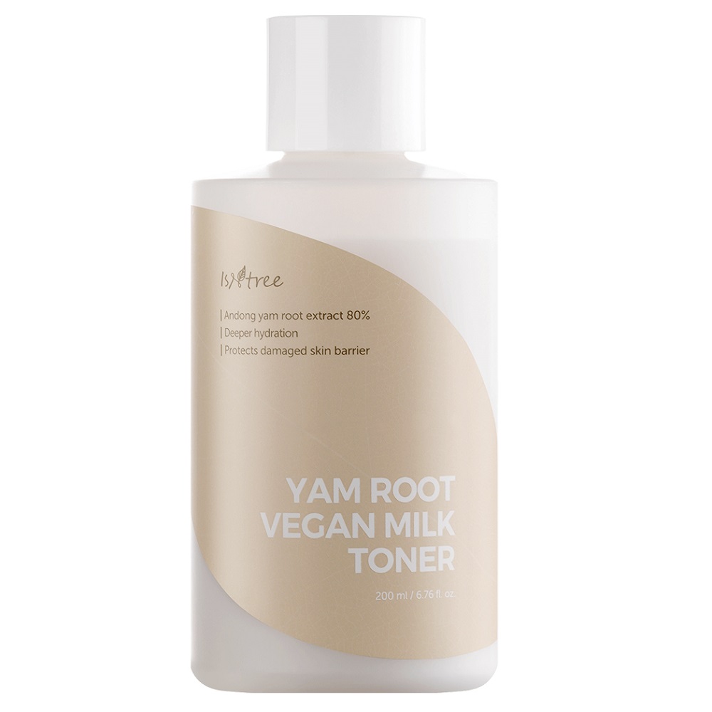Isntree Yam Root Vegan Milk nawilżający tonik do twarzy, 200 ml
