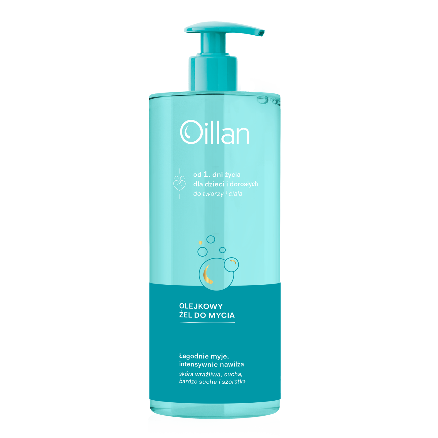 Oillan olejkowy żel do mycia ciała, 750 ml