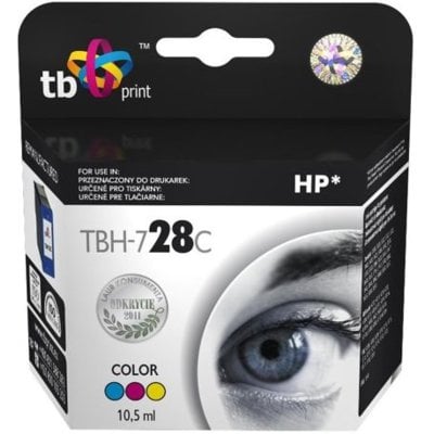Tusz TB PRINT do HP 728 Kolorowy 10 ml TBH-728C
