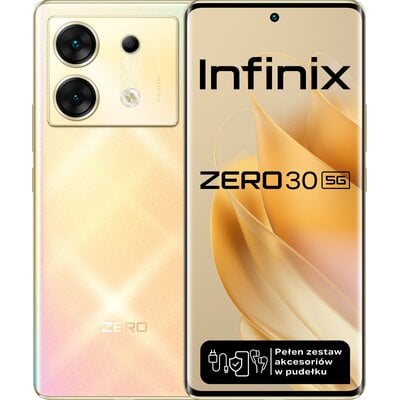 Smartfon INFINIX Zero 30 5G 12/256GB 6.78" 144Hz Złoty