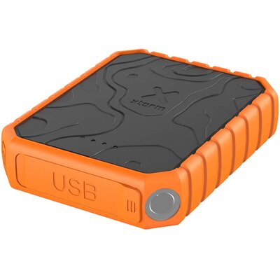 Powerbank XTORM Rugged XR201 10000 mAh 20W Czarno-pomarańczowy