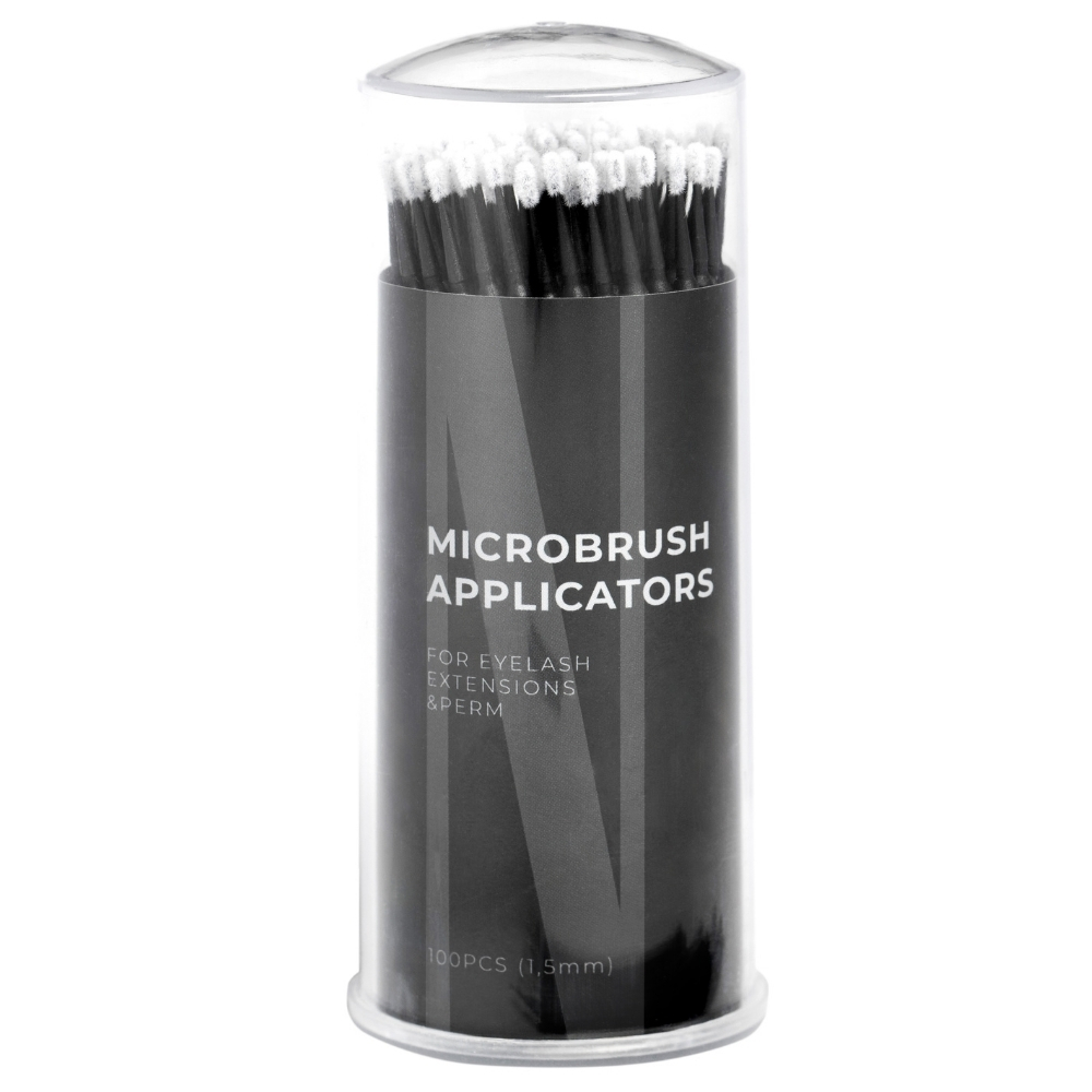Nanolash Microbrush Applicators bezwłókienkowe aplikatory do rzęs 1,5 mm, 100 szt./1 opak.