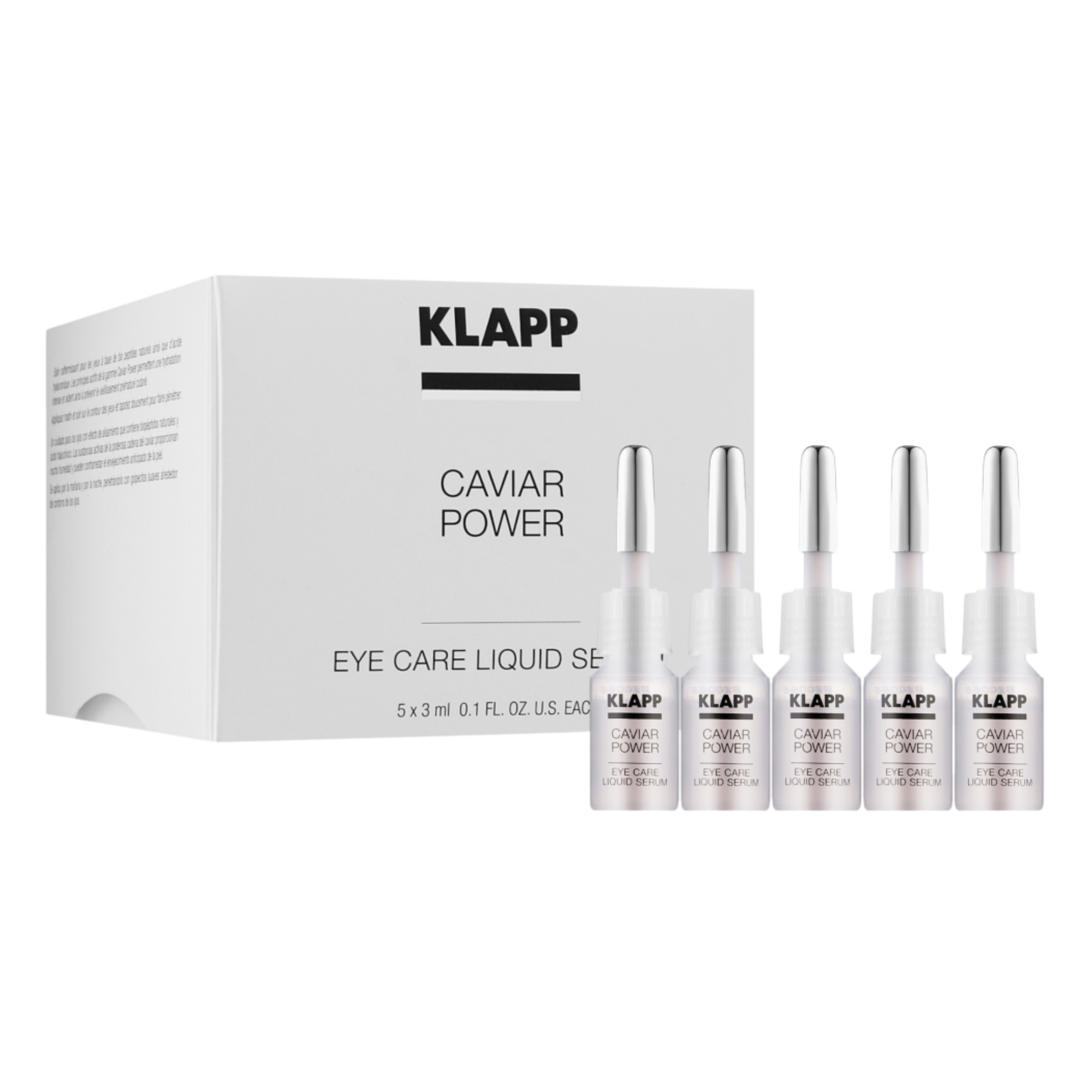 Klapp Caviar Power serum na okolice oczu, 5x3 ml/1 opak.