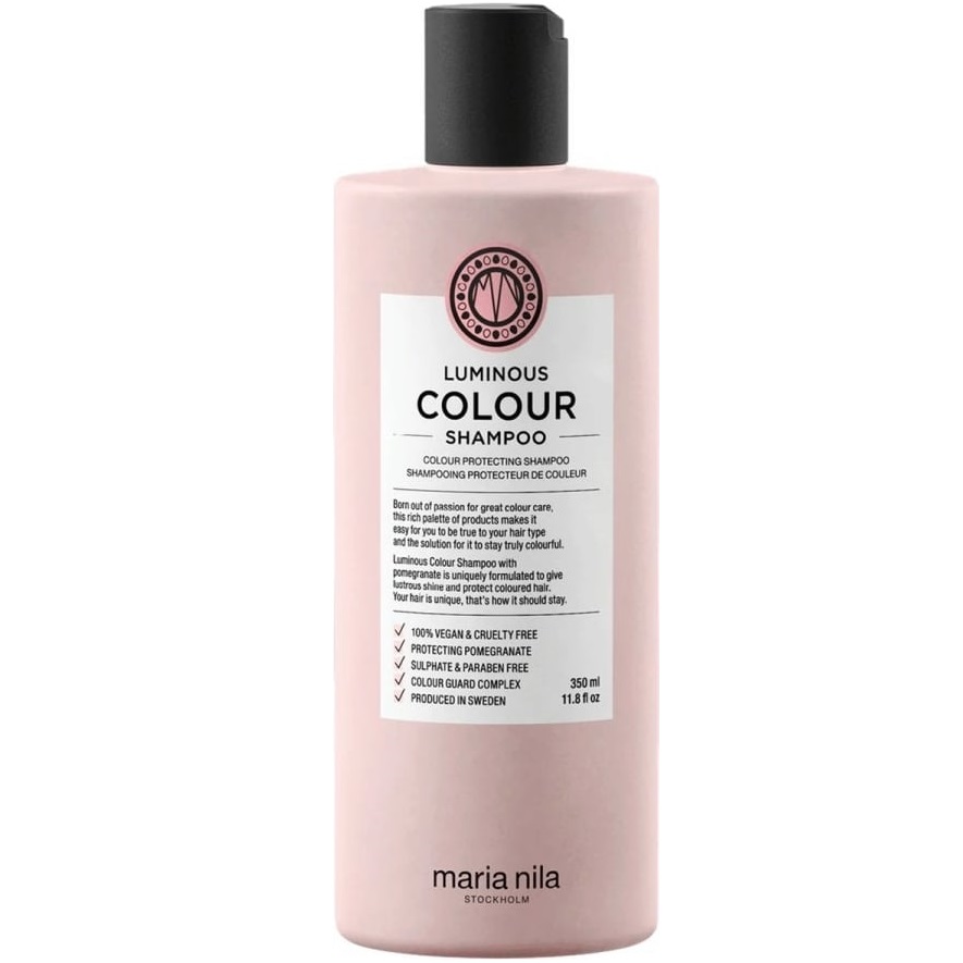 Maria Nila Luminous Colour szampon do włosów farbowanych i matowych, 350 ml