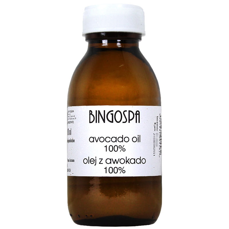 Bingospa olej awokado 100 %, bomba witaminowa dla skóry, 100 ml